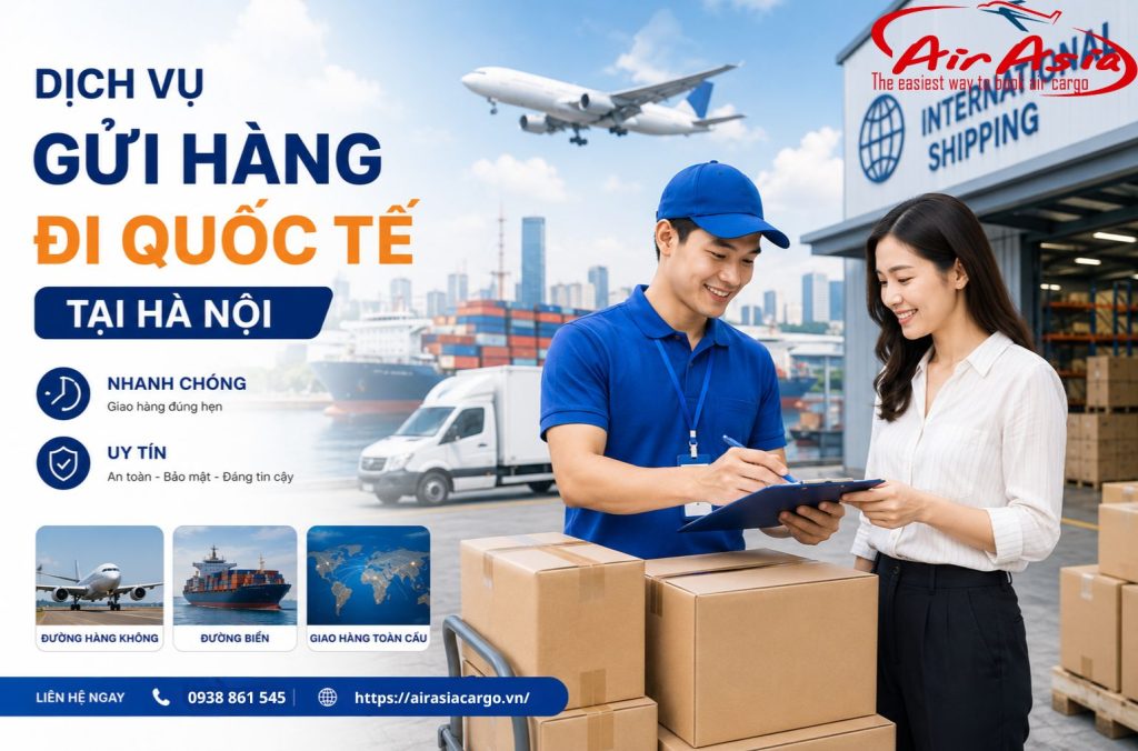 Booking tải Hàng không rẻ nhất Air Asia