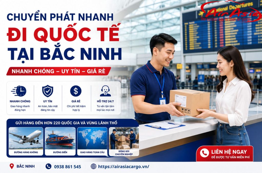 Booking tải Hàng không rẻ nhất Air Asia