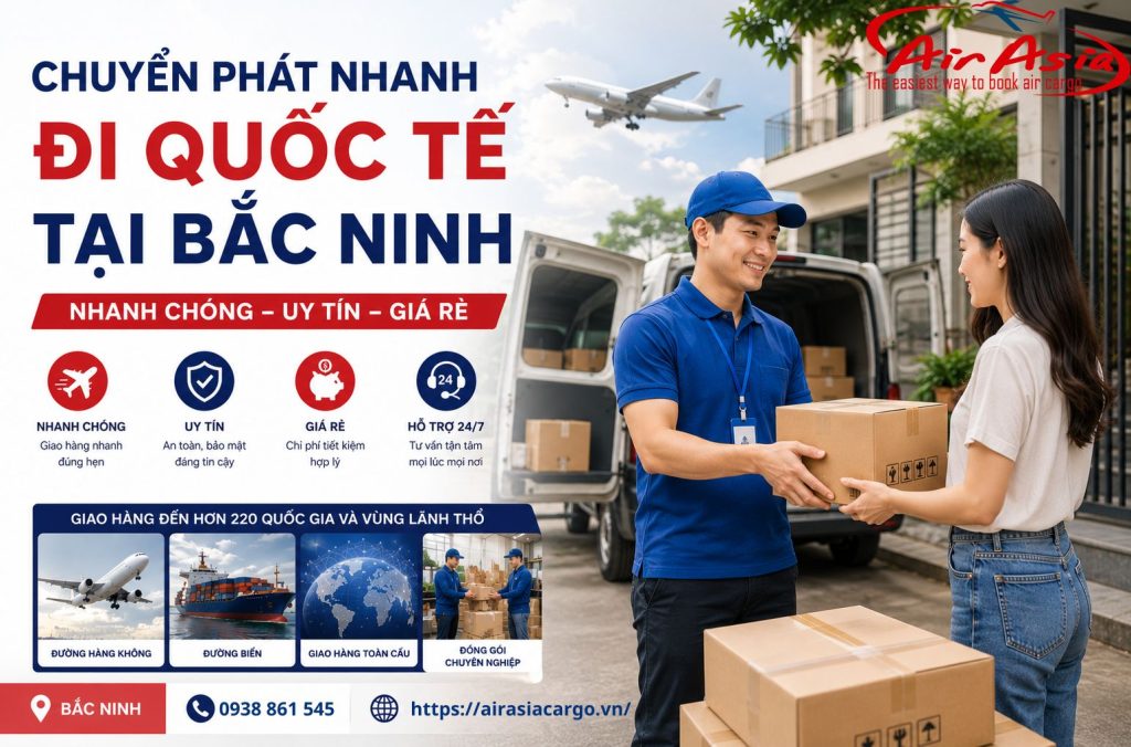 Booking tải Hàng không rẻ nhất Air Asia