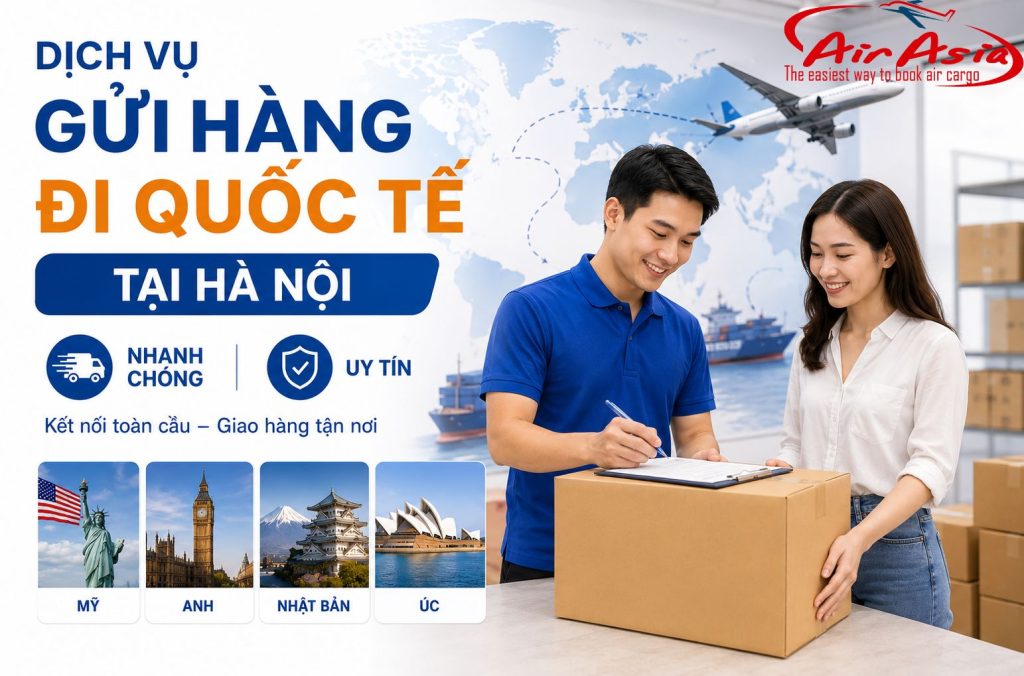 Booking tải Hàng không rẻ nhất Air Asia