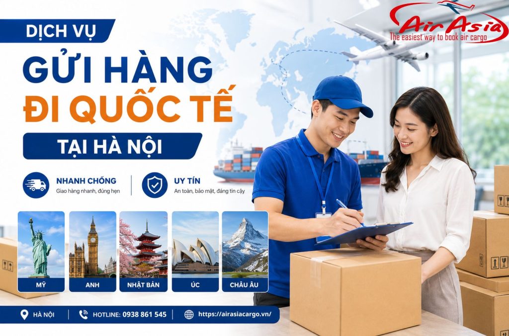 Booking tải Hàng không rẻ nhất Air Asia