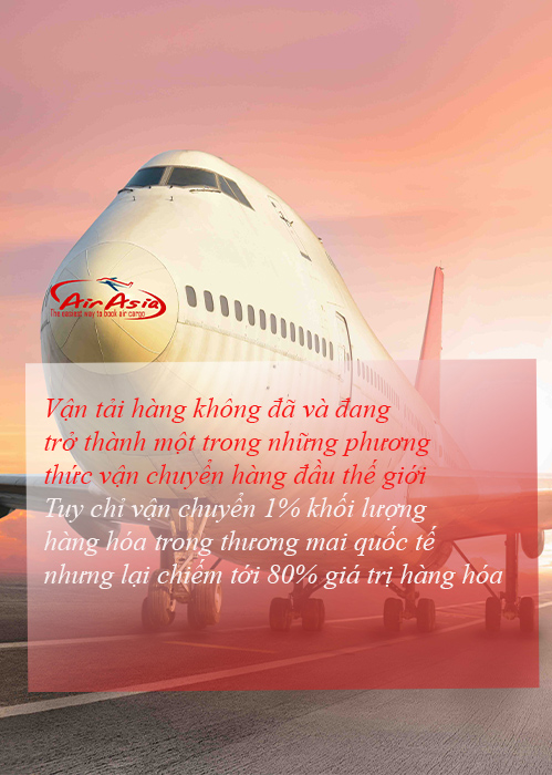 Booking tải Hàng không rẻ nhất Air Asia