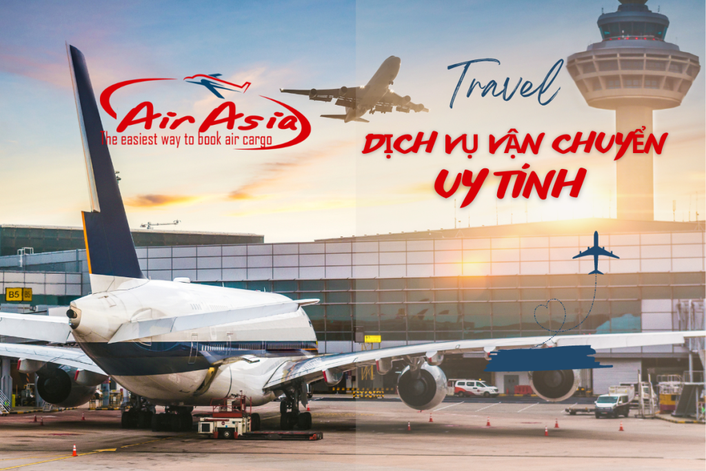 Booking tải Hàng không rẻ nhất Air Asia