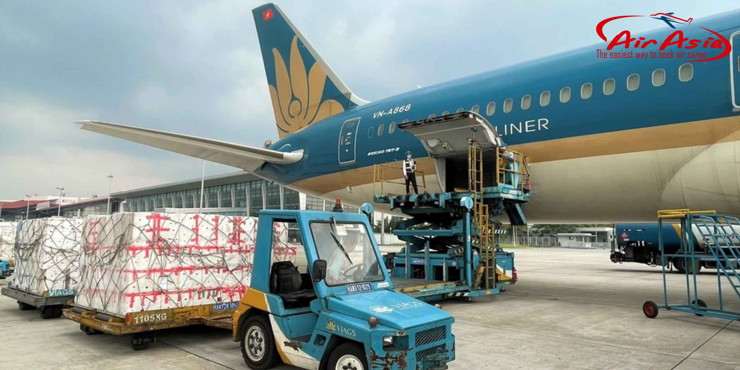 Air Cargo Service from Hanoi to Singapore by VU Booking