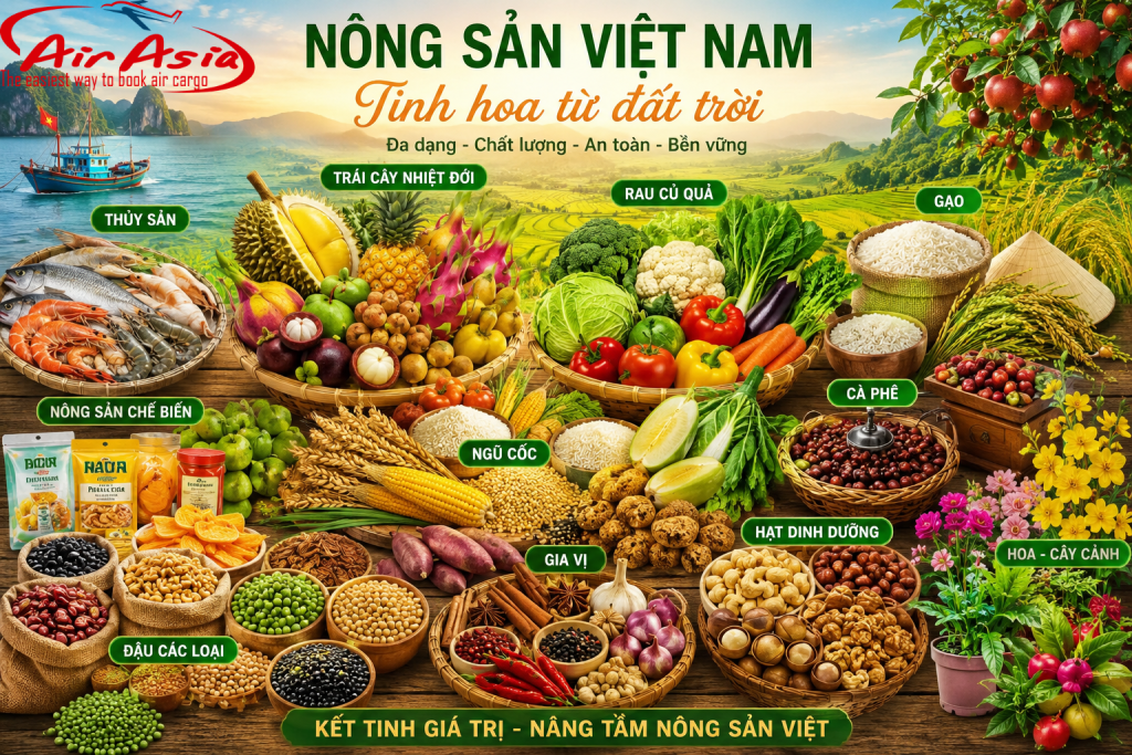 Vietnam Airlines Triển Khai Chương Trình Quảng Bá Trái Cây Đặc Sản Việt Nam